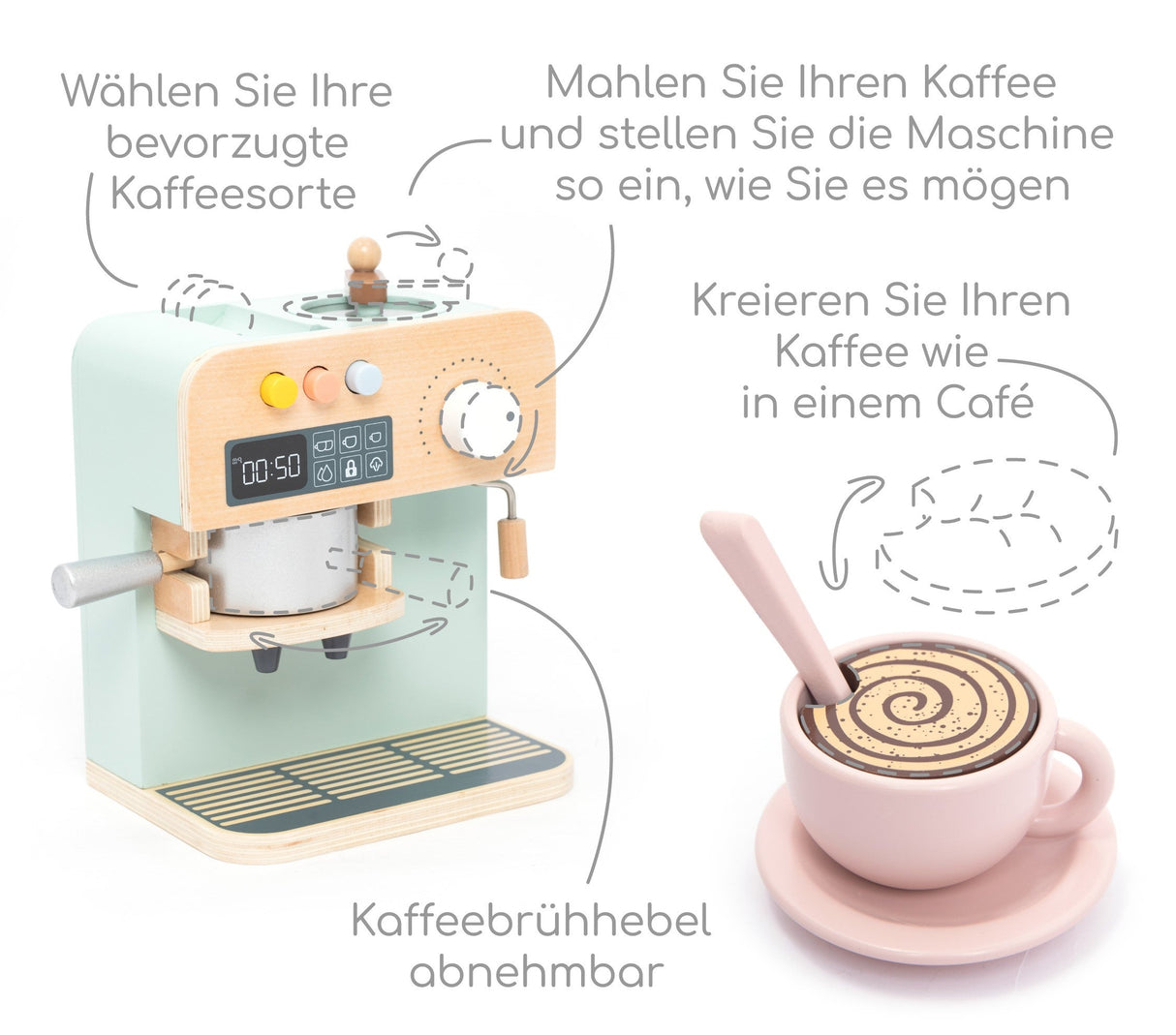 UMU Kaffeemacher aus Holz