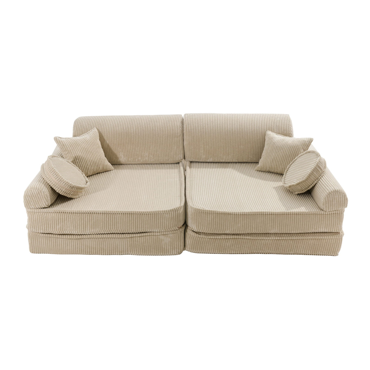 Spielsofa Ästhetik Cord - ecru