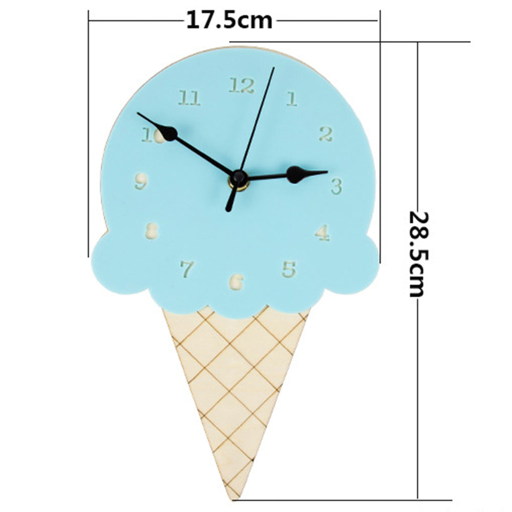 Wall clocks for the children's room - white