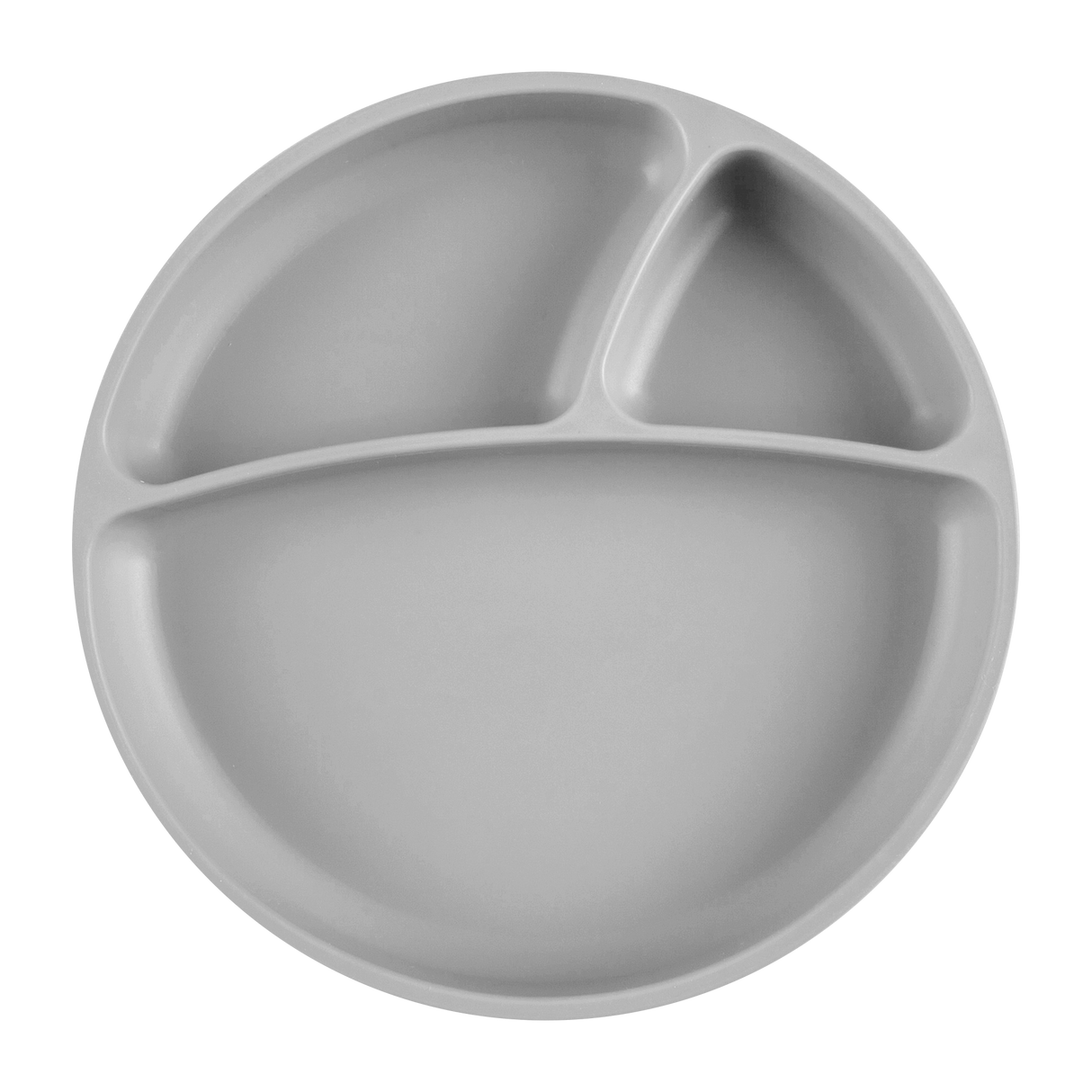 Plaque silicone PORTIONS gris poudré