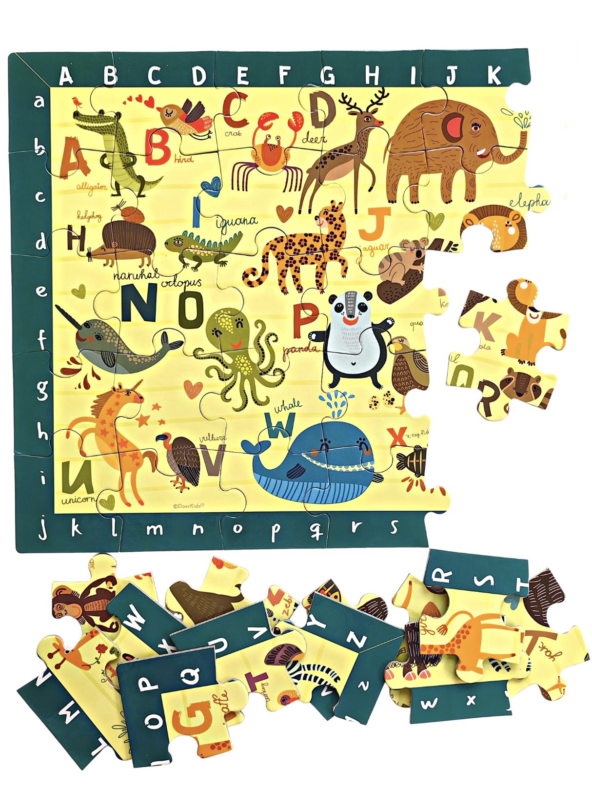 Search Find & Count Animals Alphabet Floor Puzzle -48
