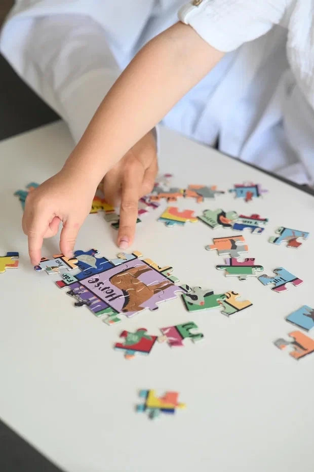 Mini Puzzle Bauernhof 40 Stk.-23,5