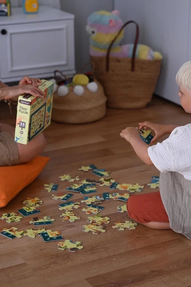 Search Find & Count Animals Alphabet Floor Puzzle -48