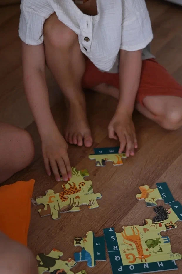 Search Find & Count Animals Alphabet Floor Puzzle -48