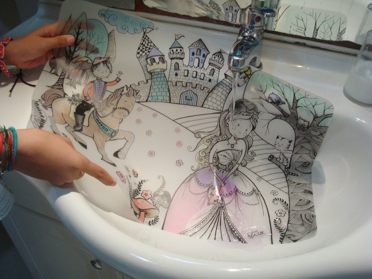 Washable Painting Mat Unicorn, Placemat