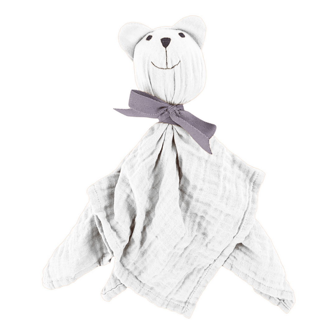 Baby Organic Muslin Cuddle Cloth White
