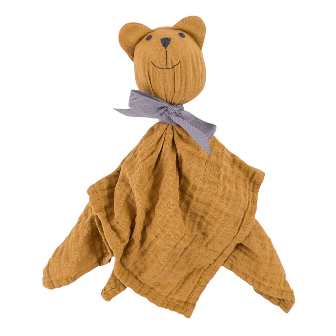 Baby Organic Muslin Cuddle Cloth Yellow