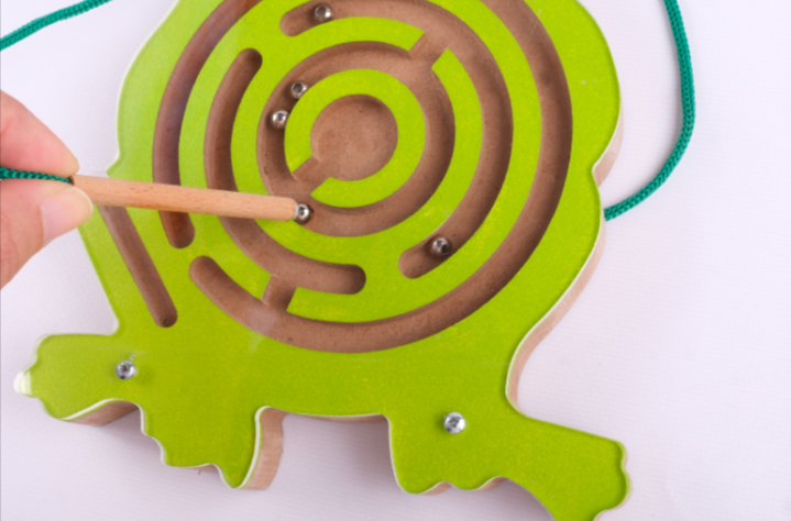 Magnetisches Labyrinth Frosch