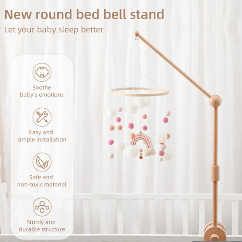 Holzhalter für Baby-Mobile