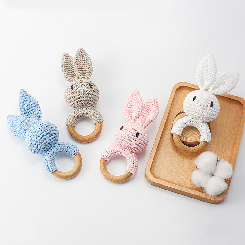 Rassel Hase rosa