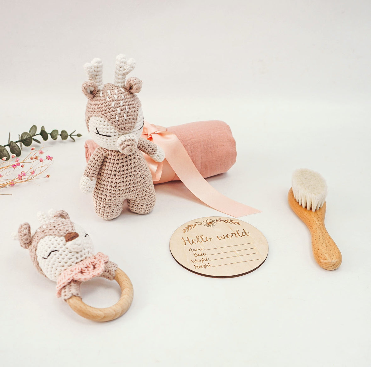 Gift set for newborns Baby Deer – First supplies – Baby Box – Baby Shower