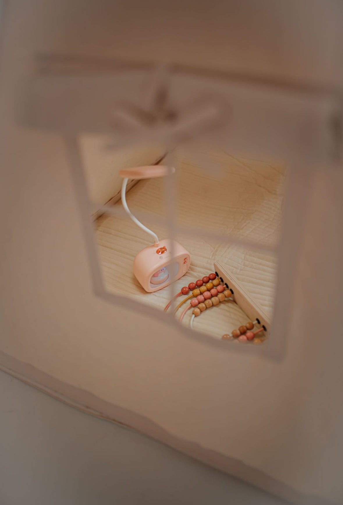 Klassisches Zelt mit Matte - ecru