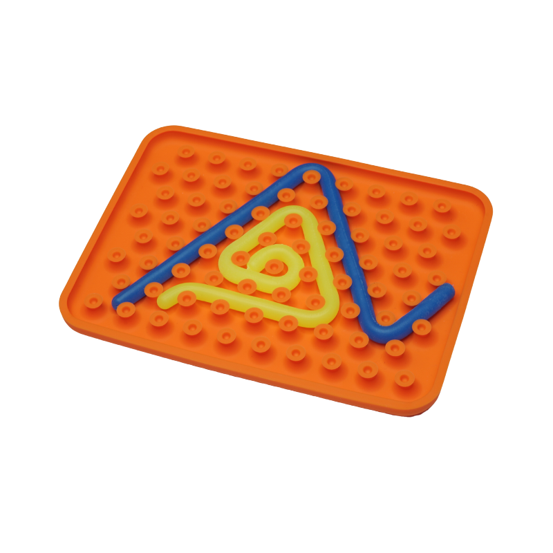 Jouet sensoriel en silicone orange - Convient aux enfants de 3 ans et plus