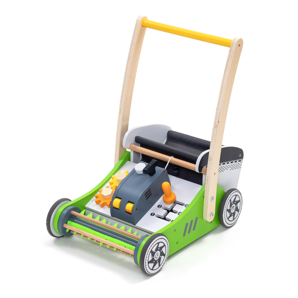 UMU Lauflernwagen aus Holz - Rasenmäher