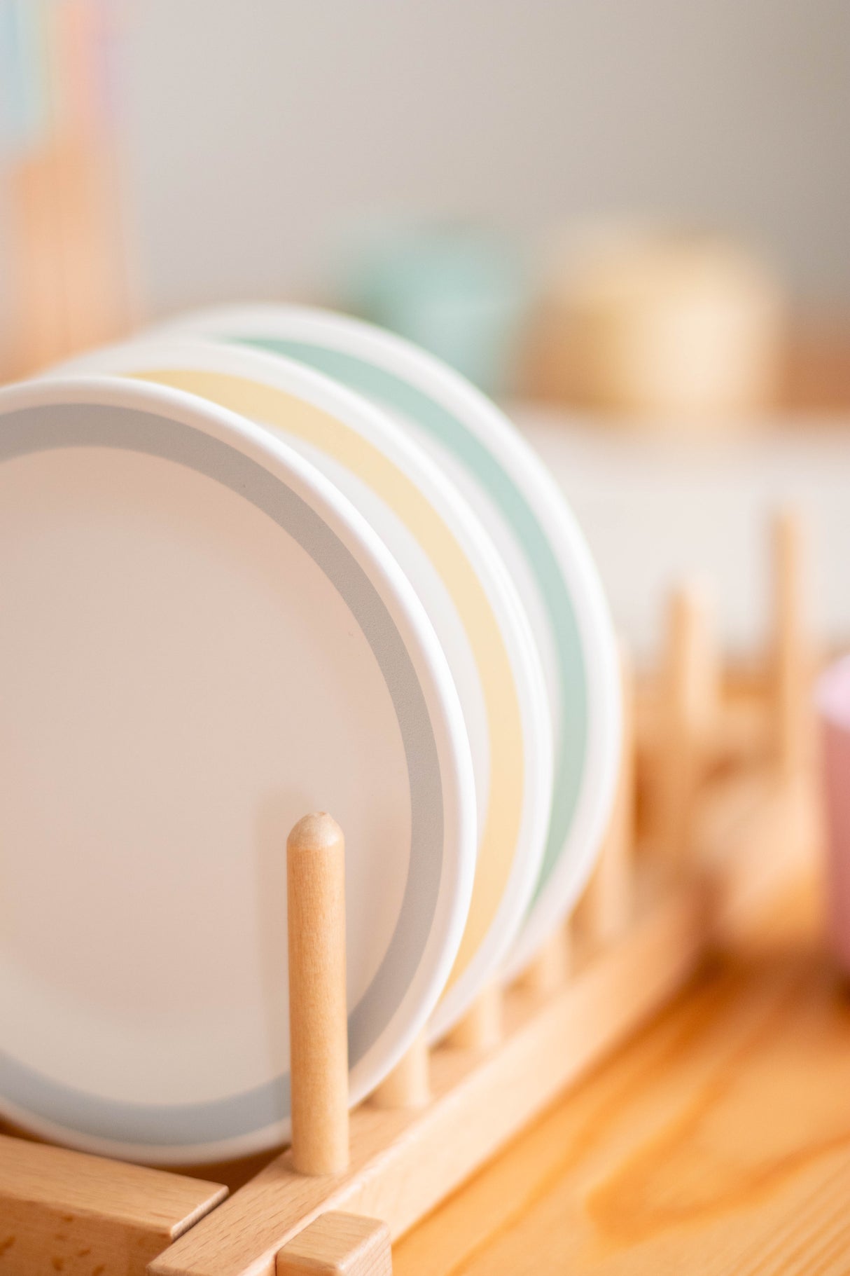 Vaisselle en bois, ensemble de jeu éducatif pour enfants, accessoires de cuisine