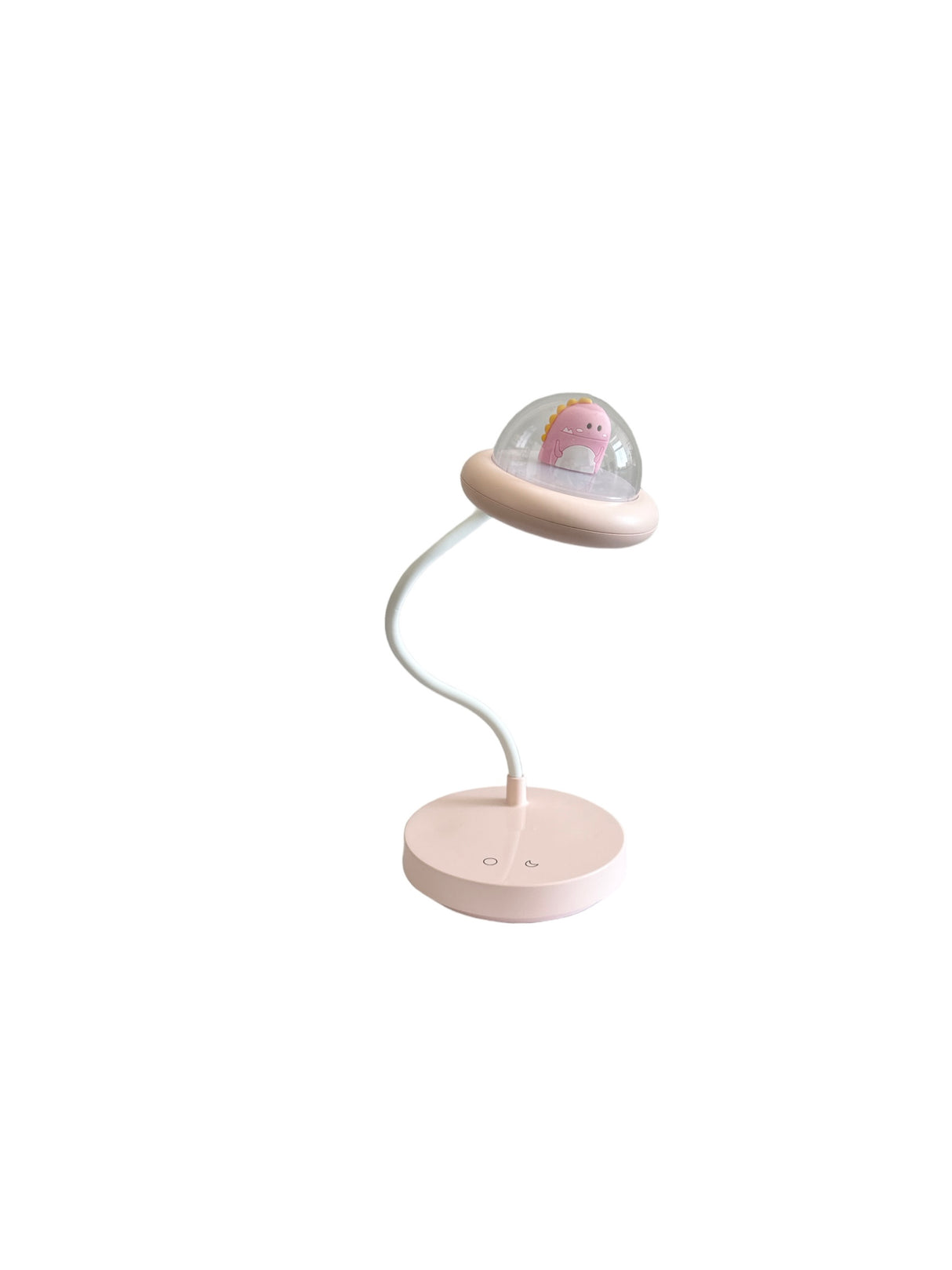 Nachttischlampe USB-Aufladung rosa