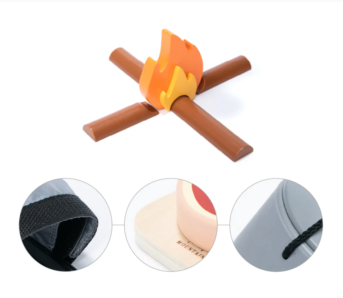 UMU Holz Camping Spielset