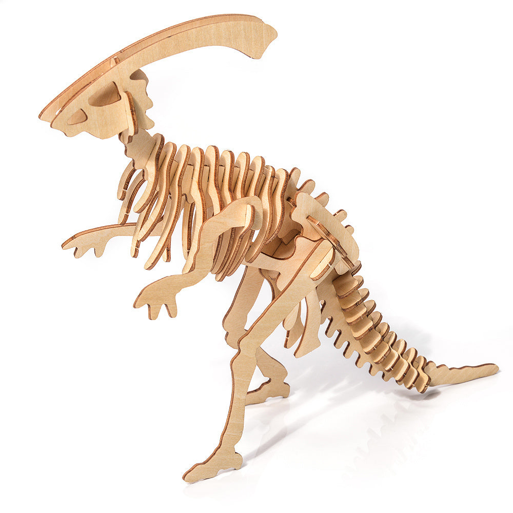 Holzpuzzle Model 3D - Parasaurus