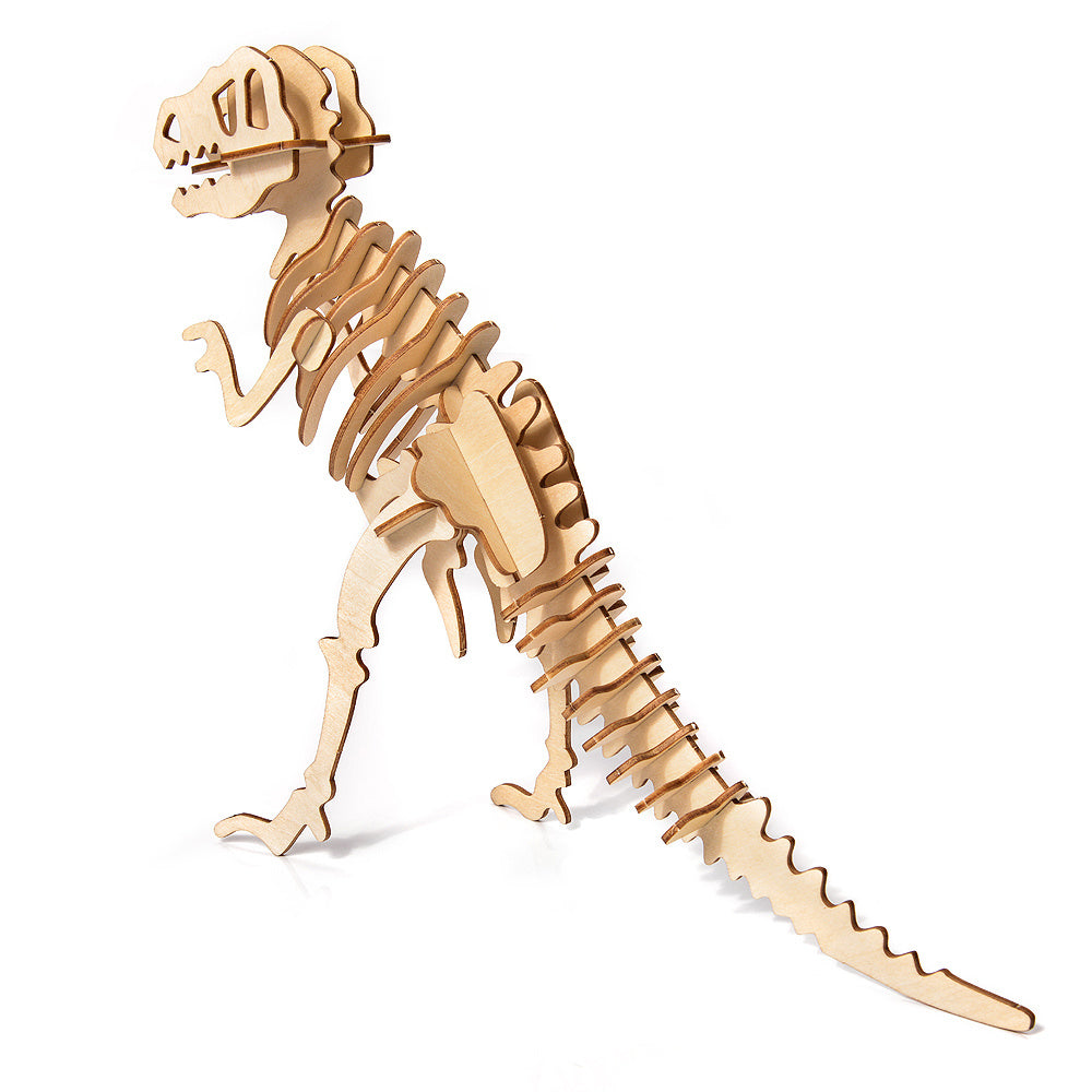 Puzzle en bois modèle 3D - T-Rex