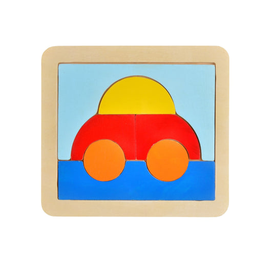 Montessori Puzzle Car