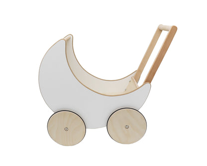 doll's stroller white