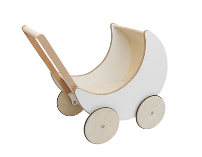 doll's stroller white