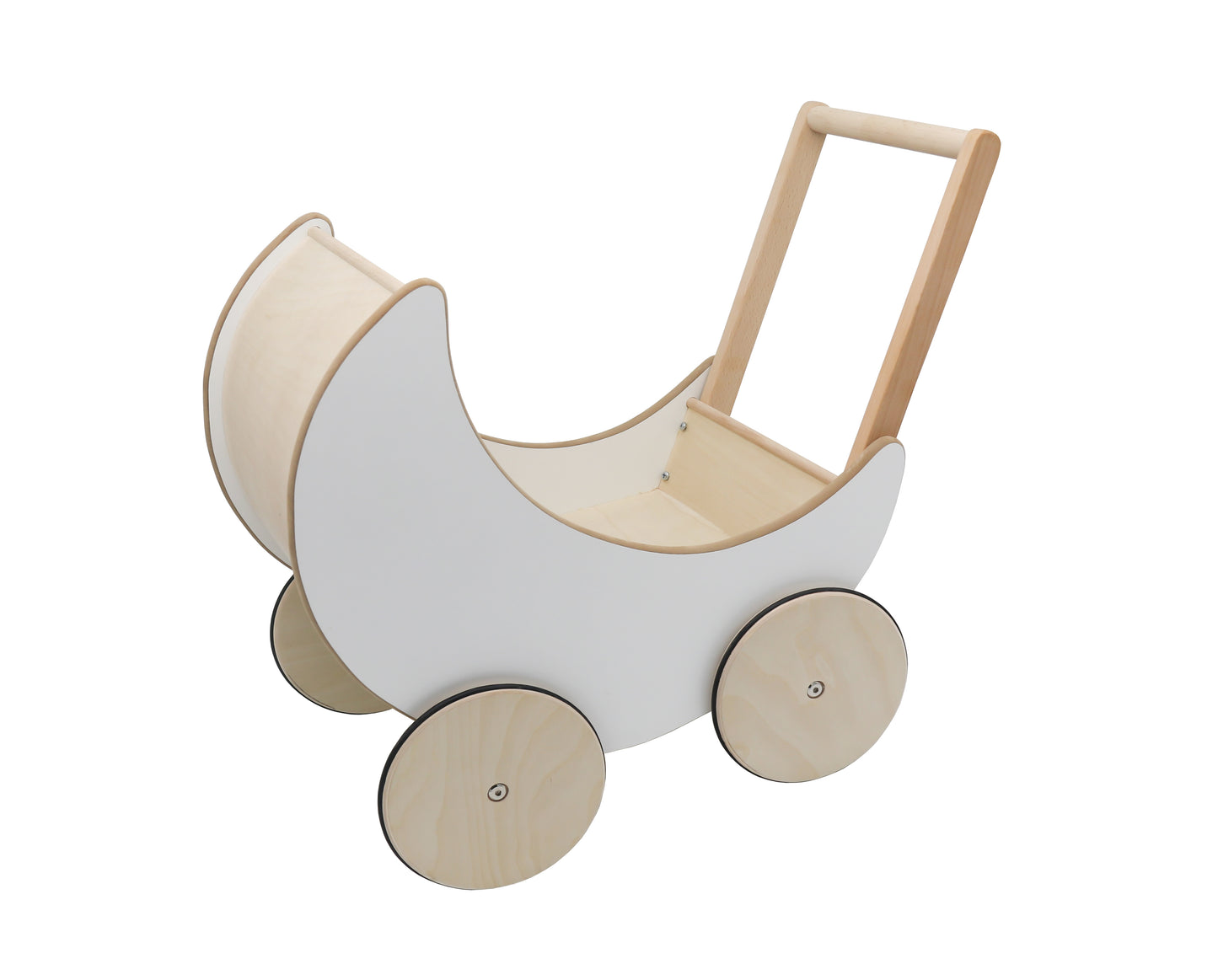 doll's stroller white