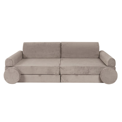 Spielsofa Velvet Premium – dunkelgrau