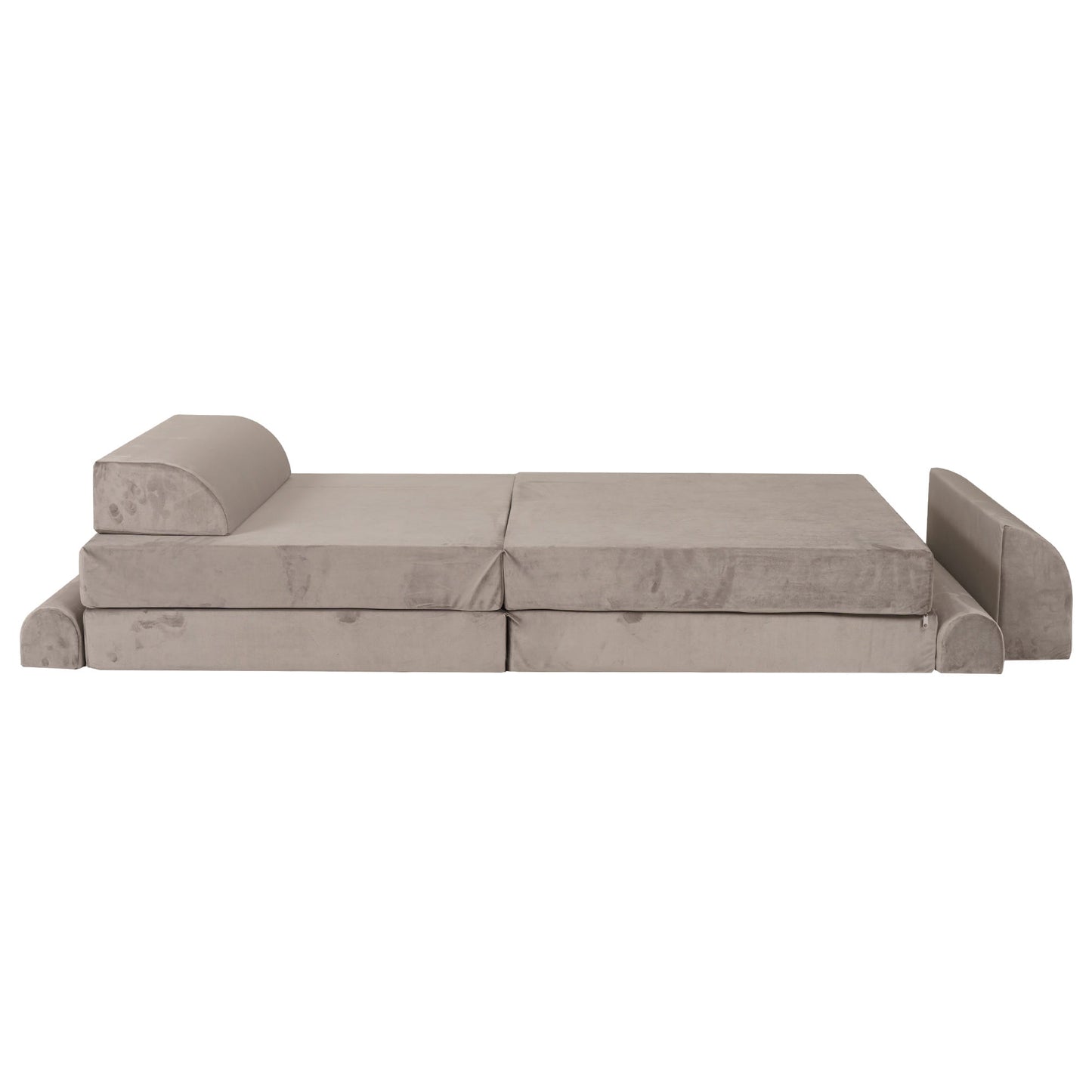 Premium children's sofa Velvet - dark grey