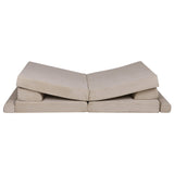 Premium-Spielsofa Cord - ecru