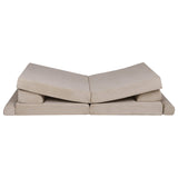 Premium-Spielsofa Cord - ecru
