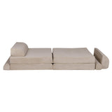 Premium-Spielsofa Cord - ecru