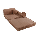 Spielsofa Ästhetik Cord - altrosa