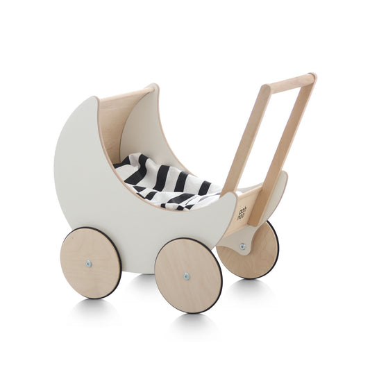 doll's stroller white