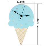 Wall clocks for the children's room - white
