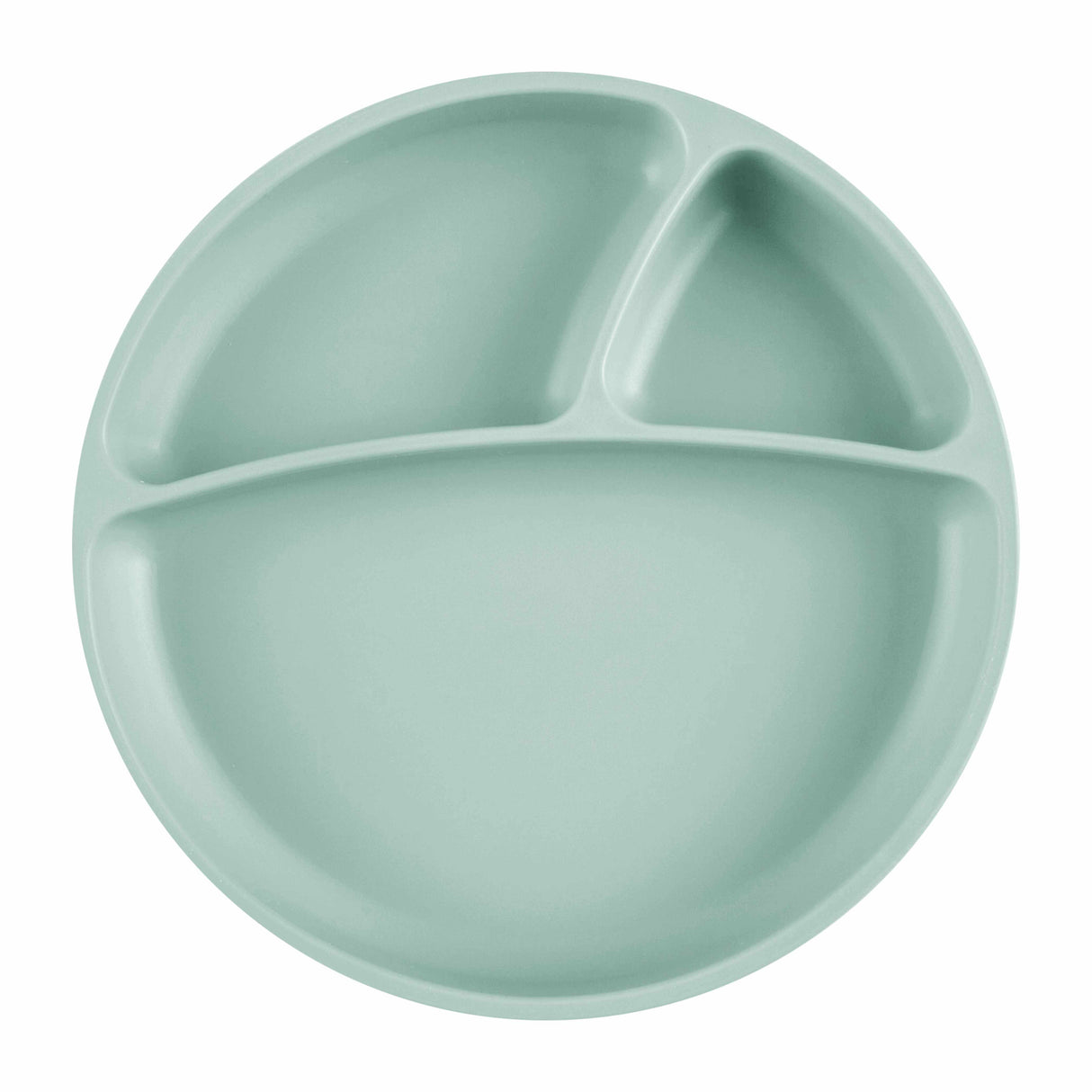 PORTIONS Silikonteller-aquagrün