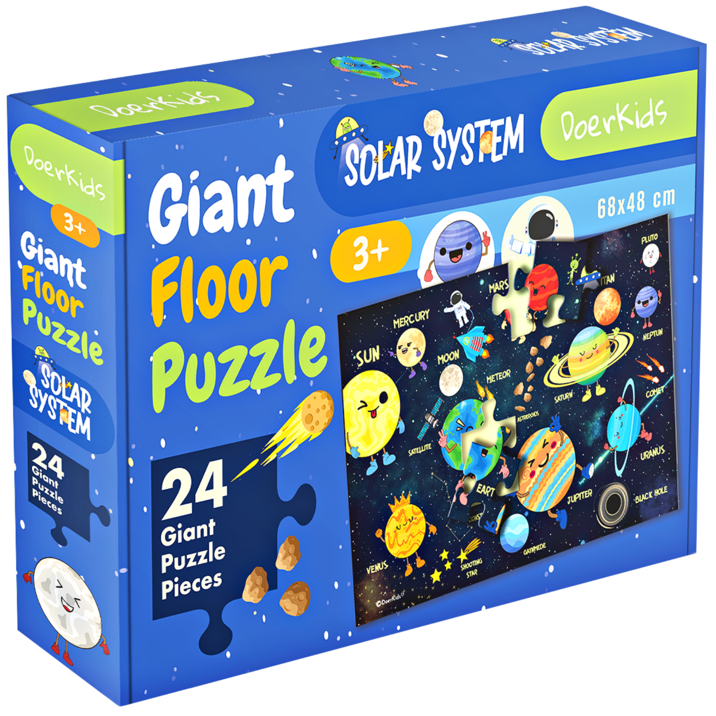 Solar system giant floor puzzle-68