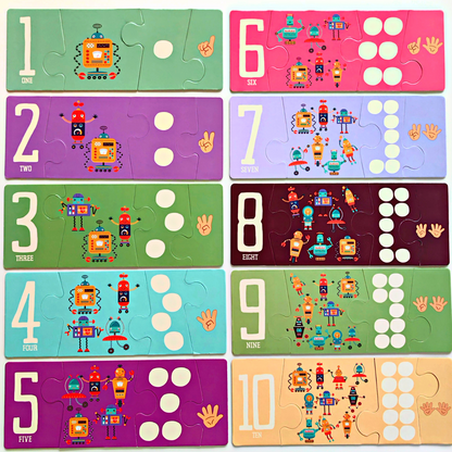 Numbers learning giant floor puzzle-30