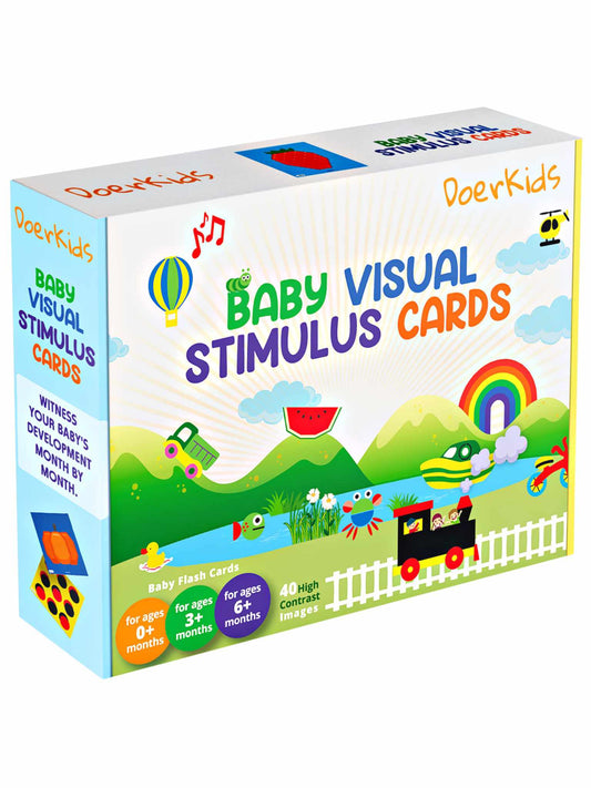 Baby colored flashcards