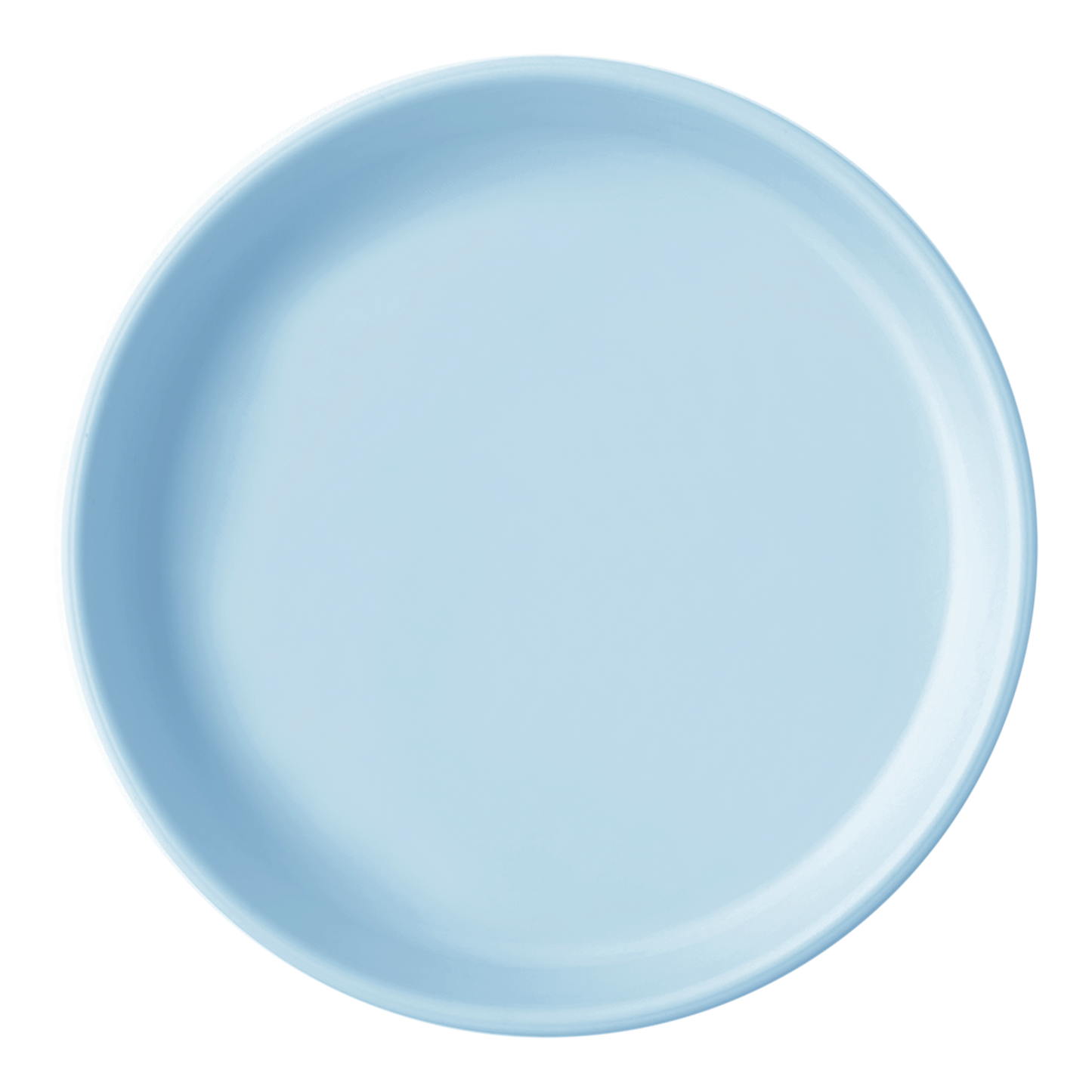 BASICS plate-mineral blue