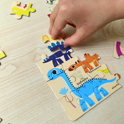 Mini Puzzle Dinosaur - Jurassic Period 40 pcs.-23.5