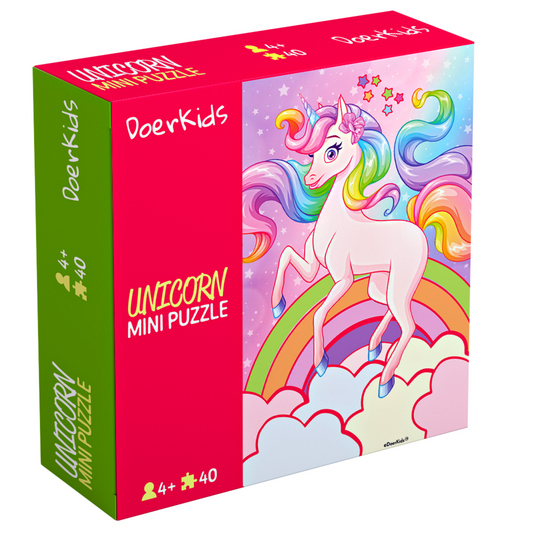 Mini Puzzle Einhorn 40 Stk.