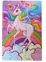 Mini Puzzle Einhorn 40 Stk.