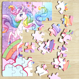 Mini Puzzle Einhorn 40 Stk.