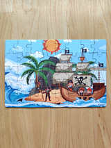 Mini Puzzle Piraten 40 Stk.-23,5