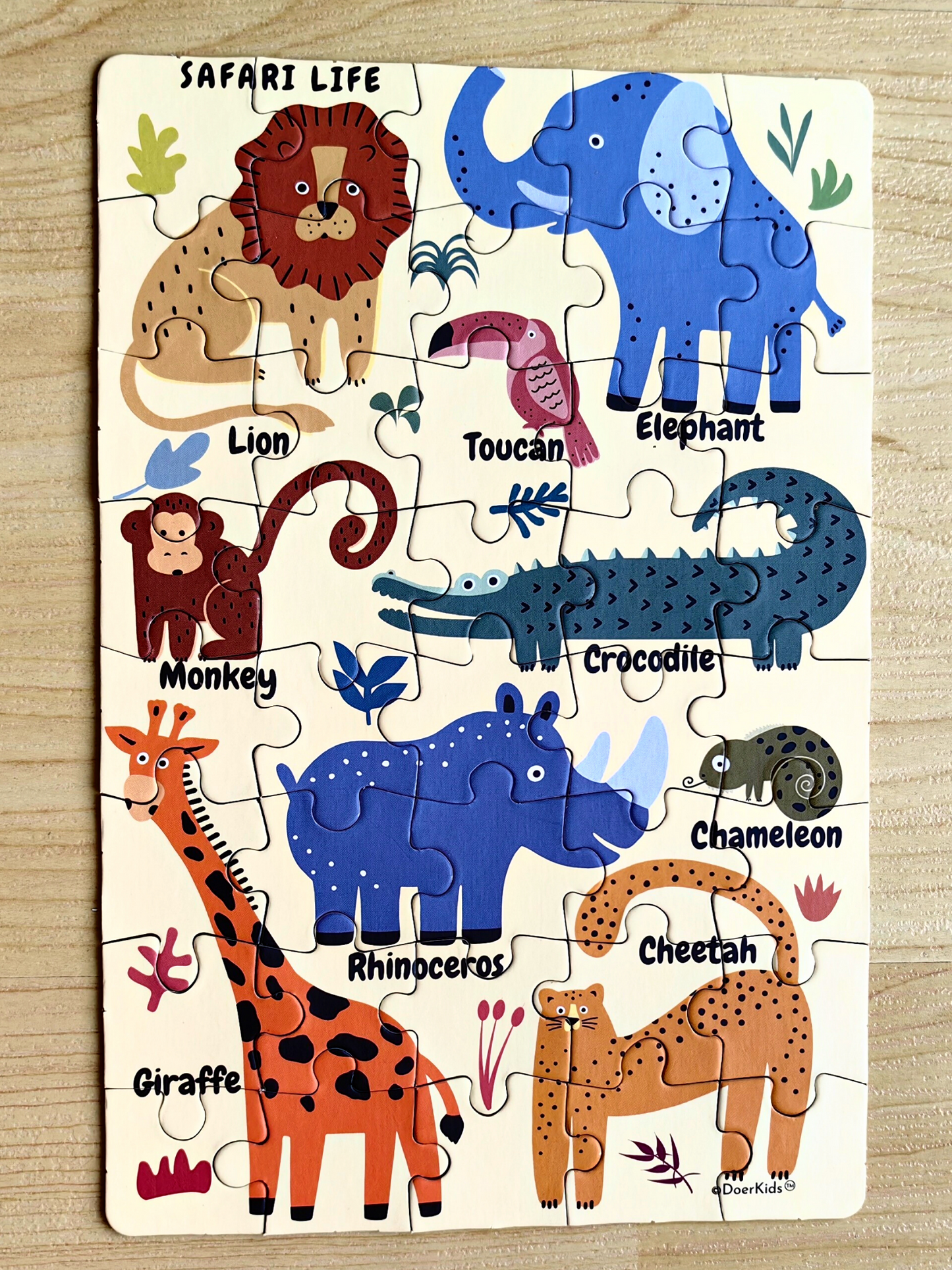 Mini Puzzle Safari 40 pcs.-23.5