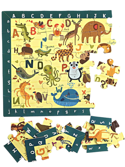 Search Find &amp; Count Animals Alphabet Floor Puzzle -48