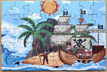 Mini Puzzle Pirates 40 pcs.-23.5