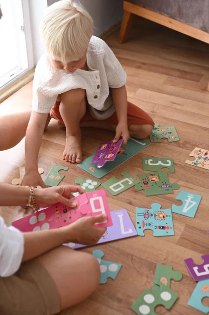 Numbers learning giant floor puzzle-30