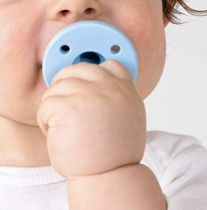 BASICS 2-pack pacifiers-mineral blue